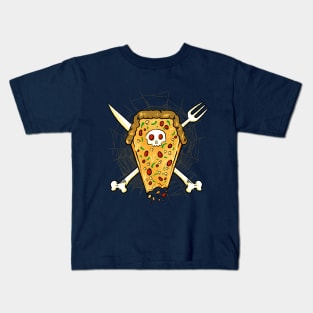 dead of pizza Kids T-Shirt